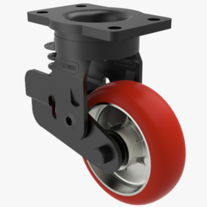 Forging Shocker Type Castors with ALCPU Wheel