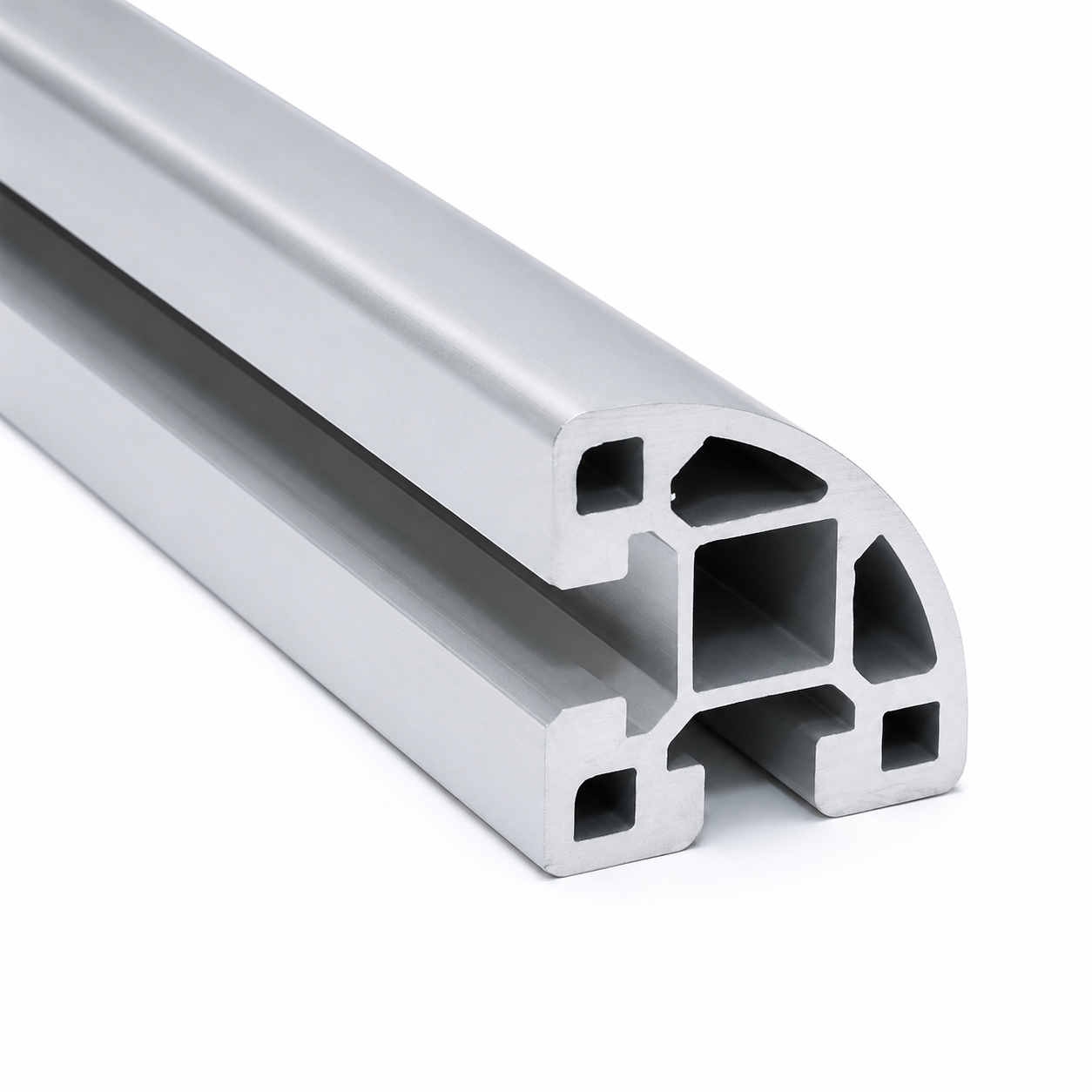 Aluminium Profile 40x40 Curve